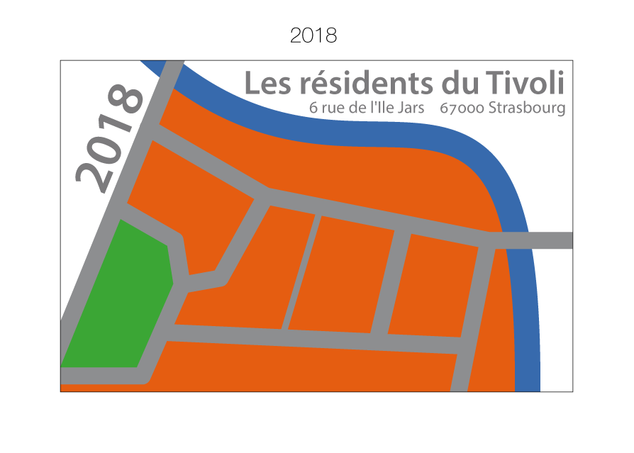 Carte Association des Résidents du Tivoli 2018